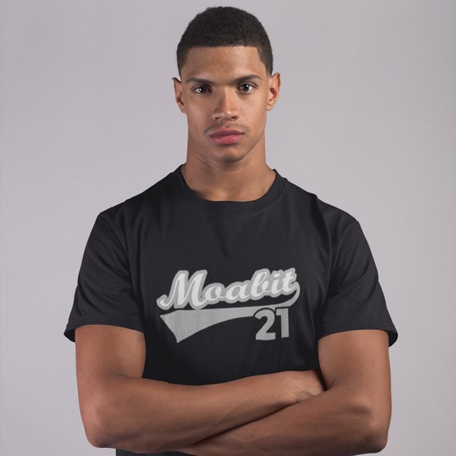 Camiseta Berlin Moabit 21 Classic Retro City (Berlin Moabit 21 Classic Retro City T-Shirt)