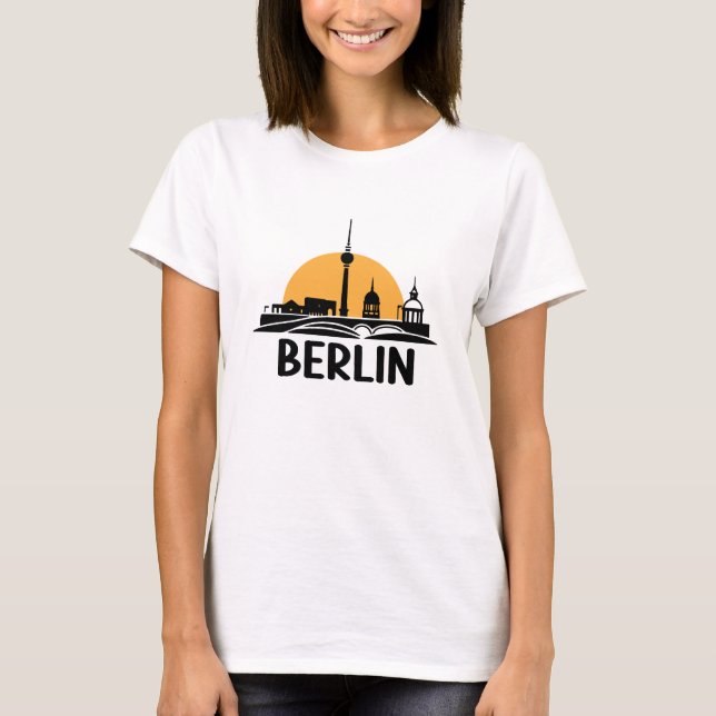 Camiseta berlin skyline (Anverso)