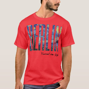 Camiseta Berlin Van Gogh Starry Night Art Vincent Van Gogh