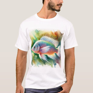 Camiseta Bermejuela fish 160724AREF248 - Watercolor