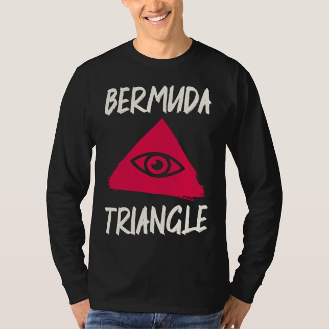 Camiseta Bermud Triangle Research Ocean Bermuda Triangle (Anverso)