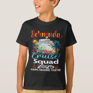 Camiseta Bermuda Cruise Squad 2025 Bermuda Friend Family Cr