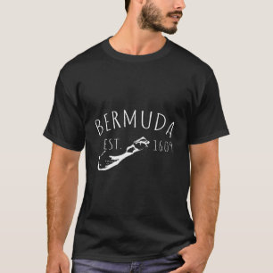 Camiseta Bermuda Est 1609 - Regalo O Recuerdo