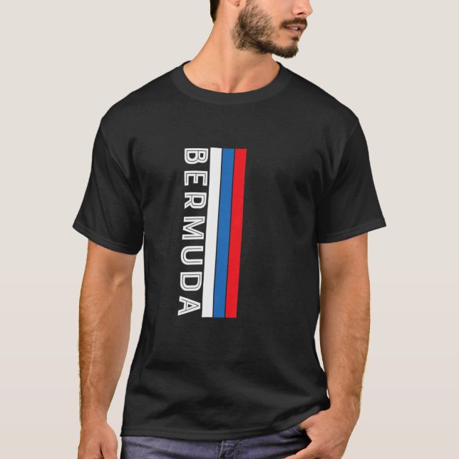 Camiseta Bermuda Flag Colors (Anverso)