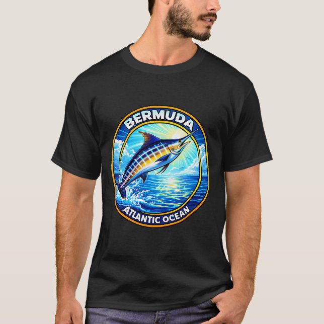 Camiseta Bermuda - Océano Atlántico (Anverso)