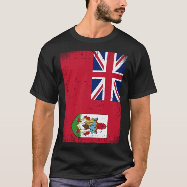 Camiseta Bermudan Flag Bermuda (Anverso)