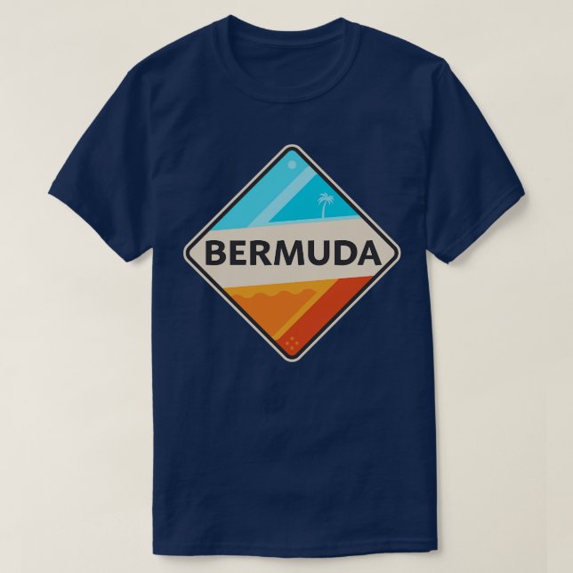 Camiseta Bermudas (Diseño del anverso)