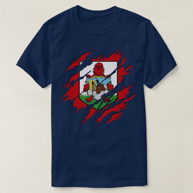 Camiseta Bermudas siempre (Diseño del anverso)