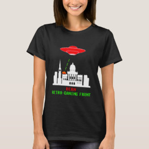 Camiseta Bern Invasion Retro Gaming Con Ufo