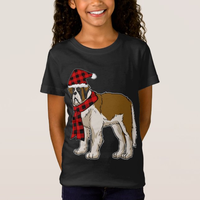 Camiseta Bernard Búfalo Tocó a San Bernardo Perro Lover Chr (Anverso)