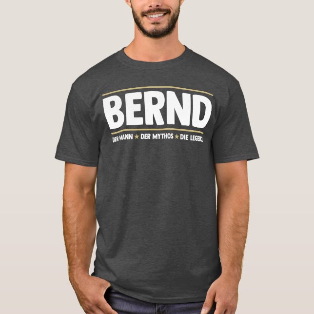 Camiseta Bernd vintage (Anverso)