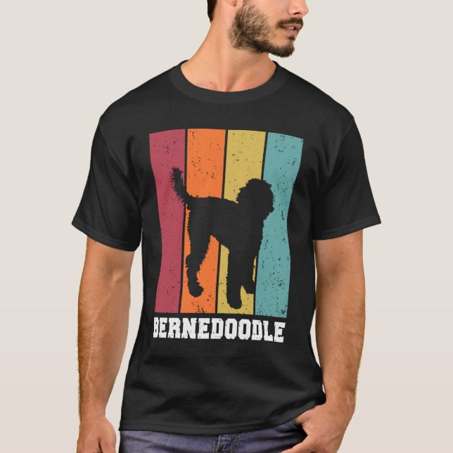 Camiseta Bernedoodle Antiguo  2 (Anverso)