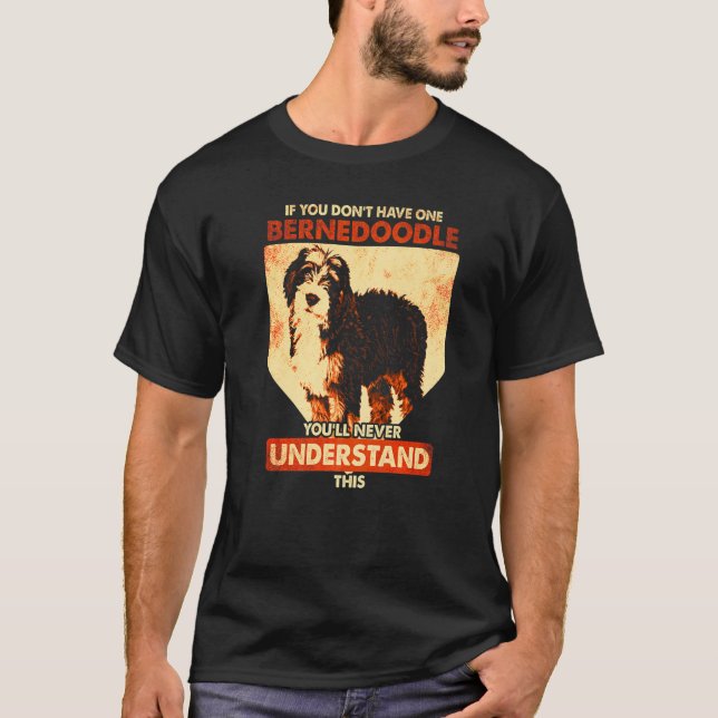 Camiseta Bernedoodle Dog  Bernedoodle  4 (Anverso)