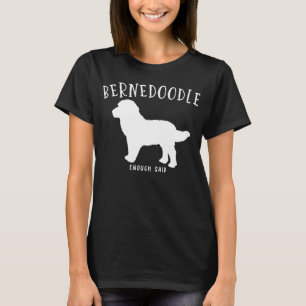 Camiseta Bernedoodle Shirt Design Doodle Doodle Dog Shirt B