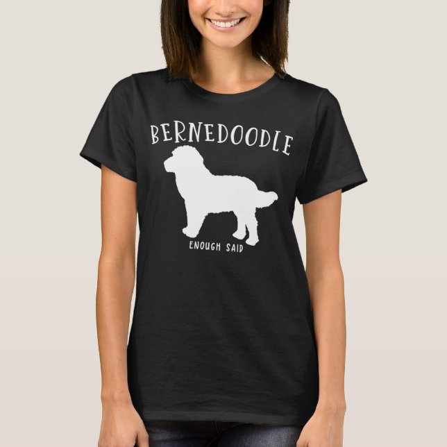 Camiseta Bernedoodle Shirt Design Doodle Doodle Dog Shirt B (Anverso)