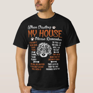 Camiseta Bernedoodle Visting Mi Casa Por Favor Recuerde