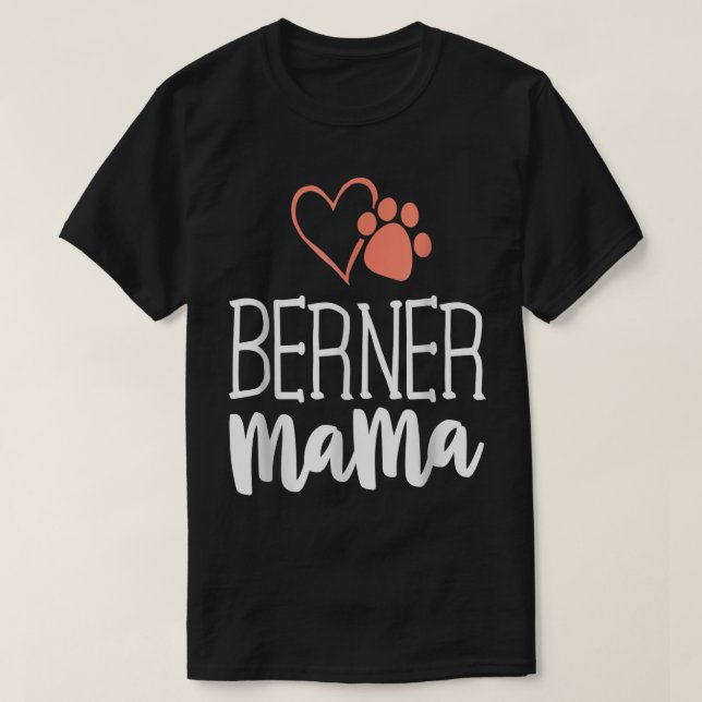 Camiseta Berner Mama Shirt Bernese Mountain Dog Regalos A M (Diseño del anverso)