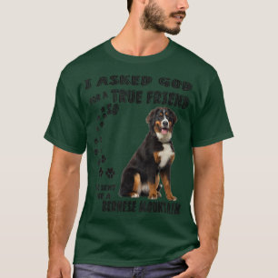 Camiseta Berner Sennenhund Cita a mamá papá Print, Bernese 