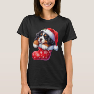 Camiseta Bernés En Navidades De Muerte Santa Hat Xmas Perro
