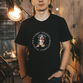 Camiseta Bernese Bliss: Furry Friend Faithful Companion Tee