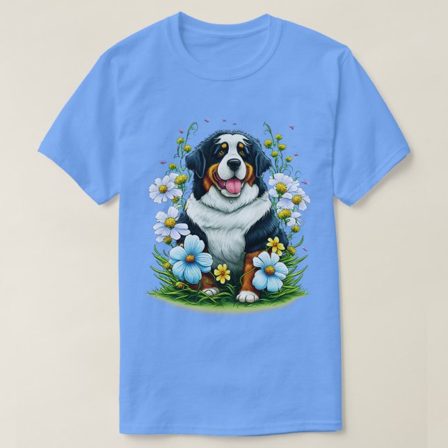 Camiseta Bernese Dog lover (Diseño del anverso)