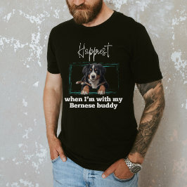 Camiseta Bernese Lovers, Bernese Mountain Dog T-Shirt