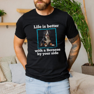 Camiseta Bernese Lovers, Bernese Mountain Dog T-Shirt