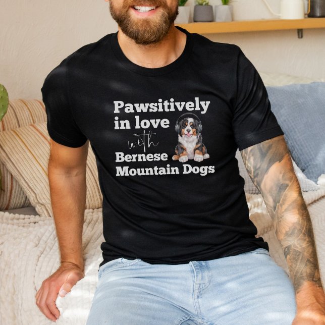 Camiseta Bernese Lovers, Bernese Mountain Dog T-Shirt (Subido por el creador)