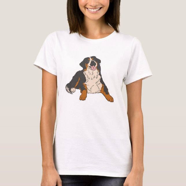 Camiseta Bernese Mountain Dog  (Anverso)