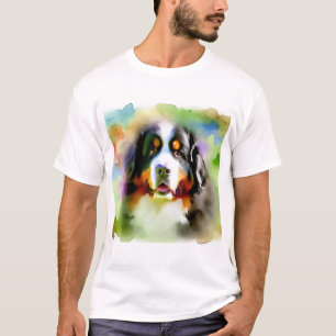 Camiseta Bernese Mountain Dog 061124AREF116 - Watercolor