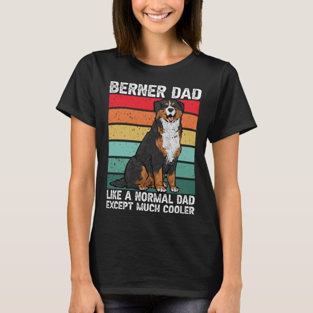 Camiseta Bernese Mountain Dog Berner Dad (Anverso)