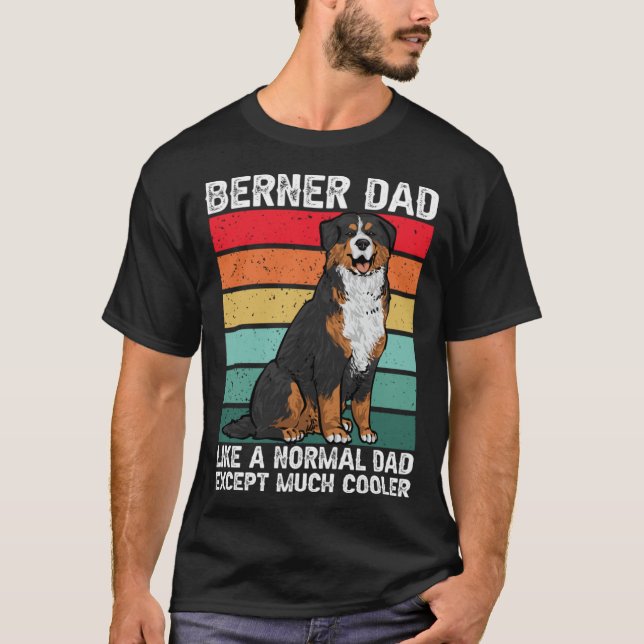 Camiseta Bernese Mountain Dog Berner Dad (Anverso)