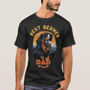 Camiseta Bernese Mountain Dog Dad (El mejor padre de Berner
