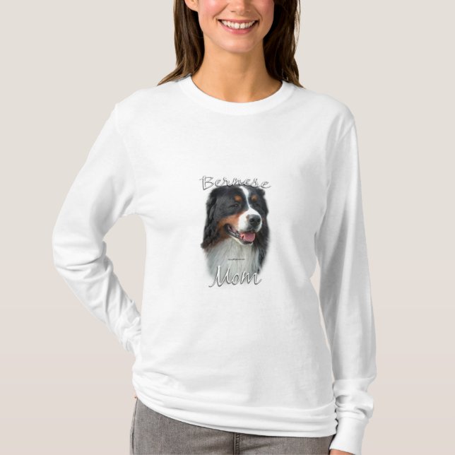 Camiseta Bernese Mountain Dog Mom 2 (Anverso)