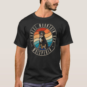 Camiseta Bernese Mountain Dog Retro Whisperer