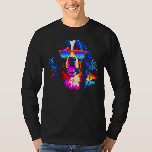Camiseta Bernese Mountain Dog Summer Party (Anverso)