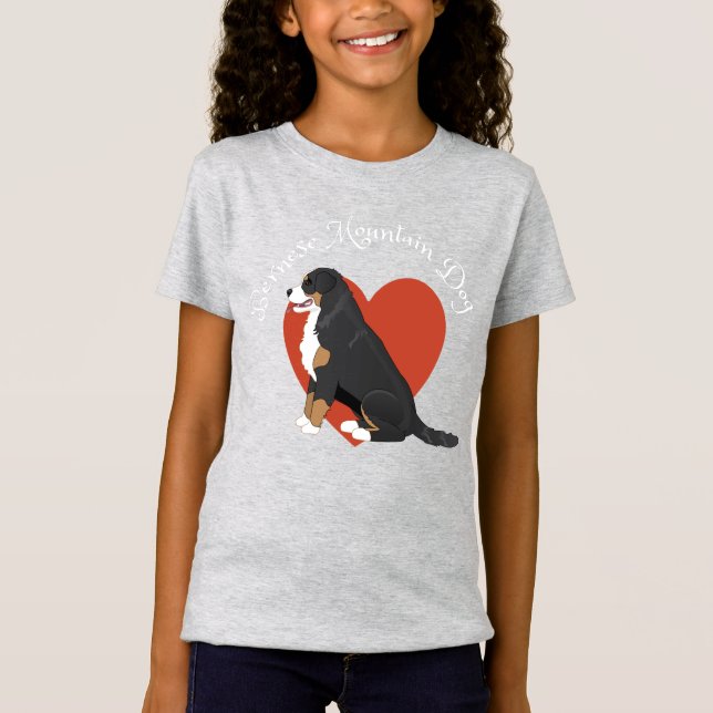 Camiseta Bernese Mountain Dog T-Shirt (Anverso)