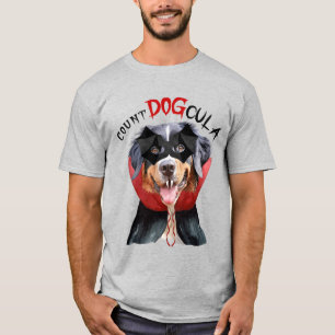 Camiseta Bernese Mountain Dog Vampire Perro Funny Halloween