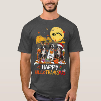 Camiseta Bernese Mountain Happy Hallothanksmas Halloween Th