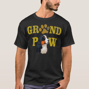 Camiseta Bernese Mountain Paw Grandpaw Grandpa Dog Lover