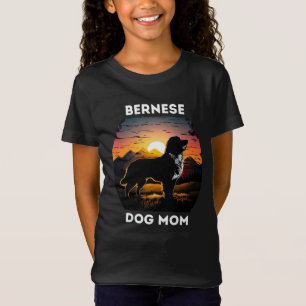 Camiseta Bernese y el sol naciente para la madre del perro 
