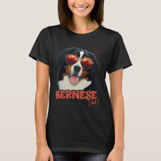Camiseta Bernesemountaindog Con Corazón Bernesedad
