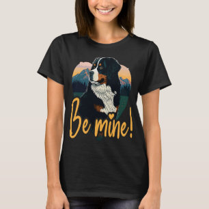 Camiseta Bernesemountaindog Con Corazón Perro Amor Por Vale