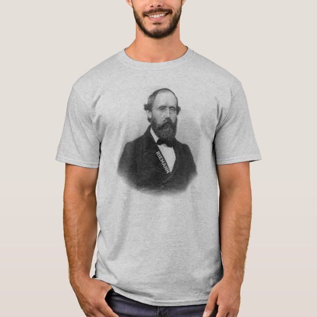 Camiseta Bernhard Riemann (Anverso)