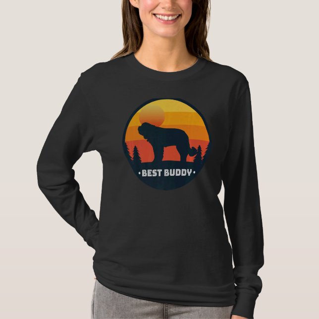 Camiseta Bernhardiner Dog Retro 16 (Anverso)