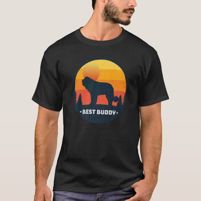 Camiseta Bernhardiner Dog Retro 16 (Anverso)