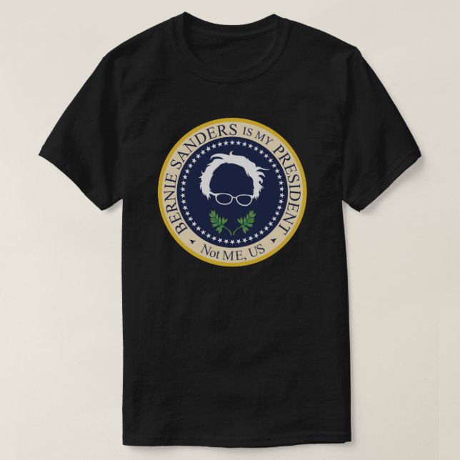 Camiseta Bernie es mi presidente (Diseño del anverso)