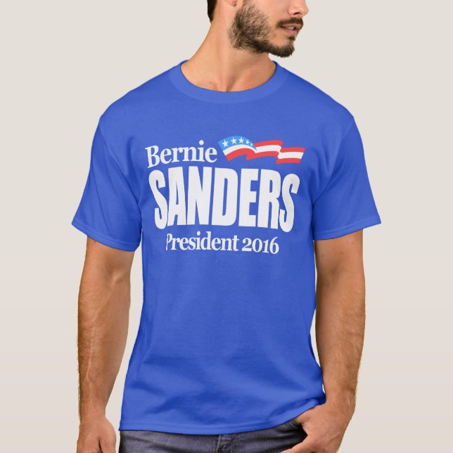 Camiseta Bernie Sanders 2016 (Anverso)