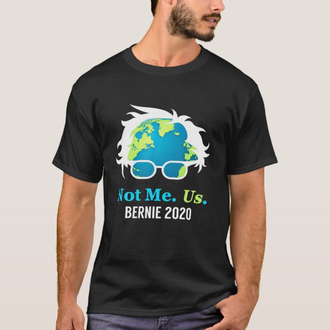 Camiseta Bernie Sanders 2020 No Yo Bernie Para Presidente (Anverso)