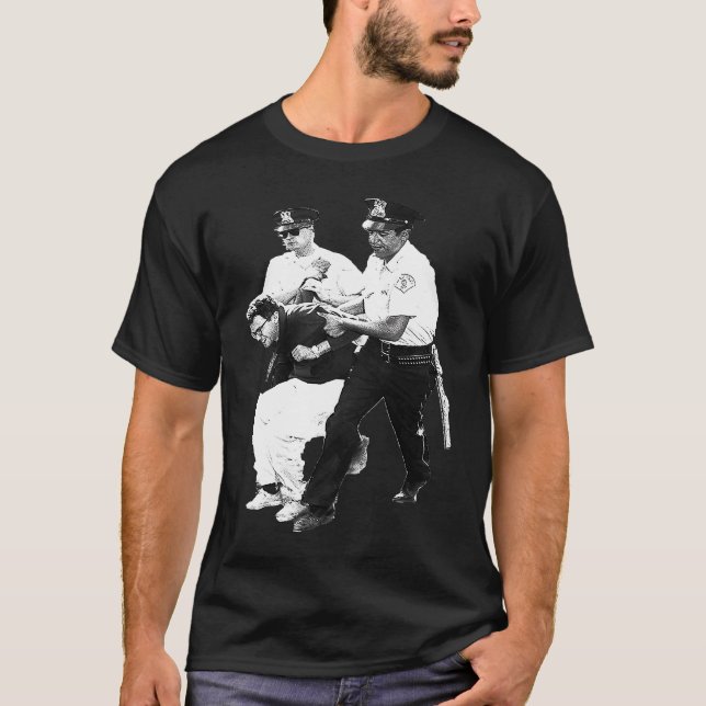 Camiseta Bernie Sanders Arrestado (Anverso)